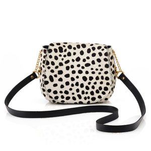 Baia Bags Mini Bag in Cheetah Spot Hair on Hide